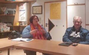 Beate Essafi bei der SPD-Sitzung am 7.11.25